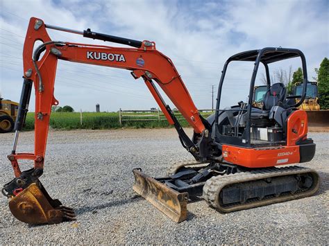 kubota kx040 for sale